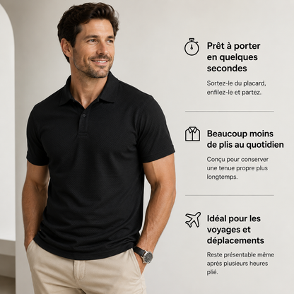 Polo — Anti-Repassage & Respirant-Souple | Technique du polo